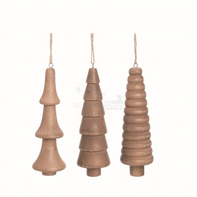Набор из 3 натуральных украшений-шишек - купить в Троицком