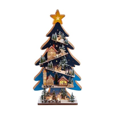 Деревянная ёлка 60 см - купить в Троицком